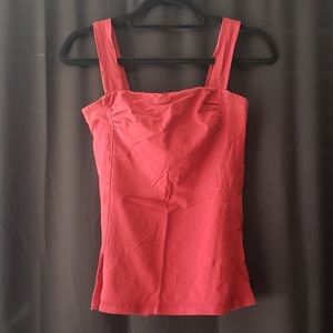 4 for $25 Suzy Shier Red Tank Top Built in Bra